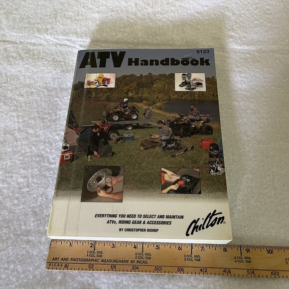 ATV Handbook Haynes Repair Manuals Paperback By Chilton 1999 Christopher Bishop - Picture 14 of 15
